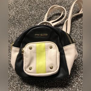 Steve Madden mini backpack and crossbody bag